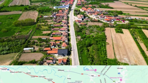 Jóváhagyták a Szatmárnémeti-Barlafalu út korszerűsítésének finanszírozását