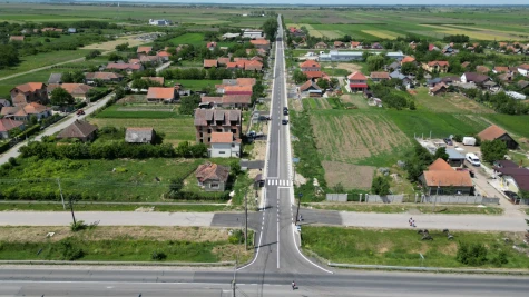 Befejeztük a Szamosdobot, Csengerbagost és Daciat összekötő megyei utat